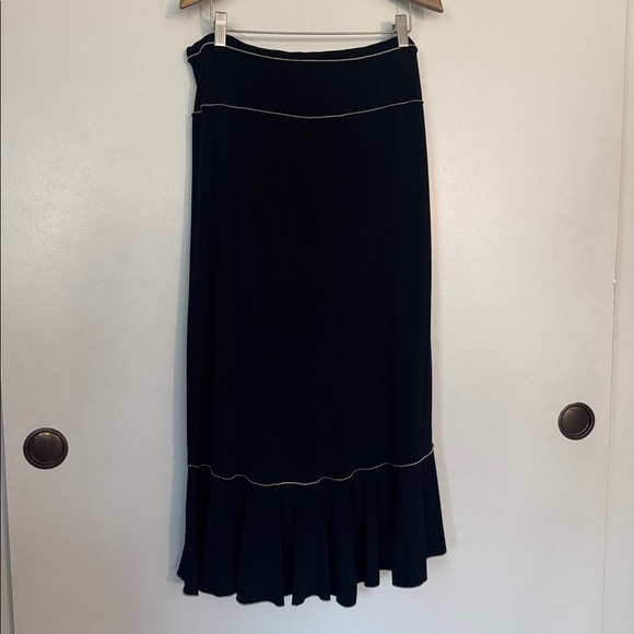 Max Studio Black Maxi 2 Piece Set - Picture 9 of 13